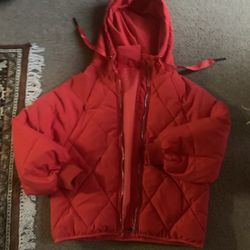 Beautiful Red Rain Coat