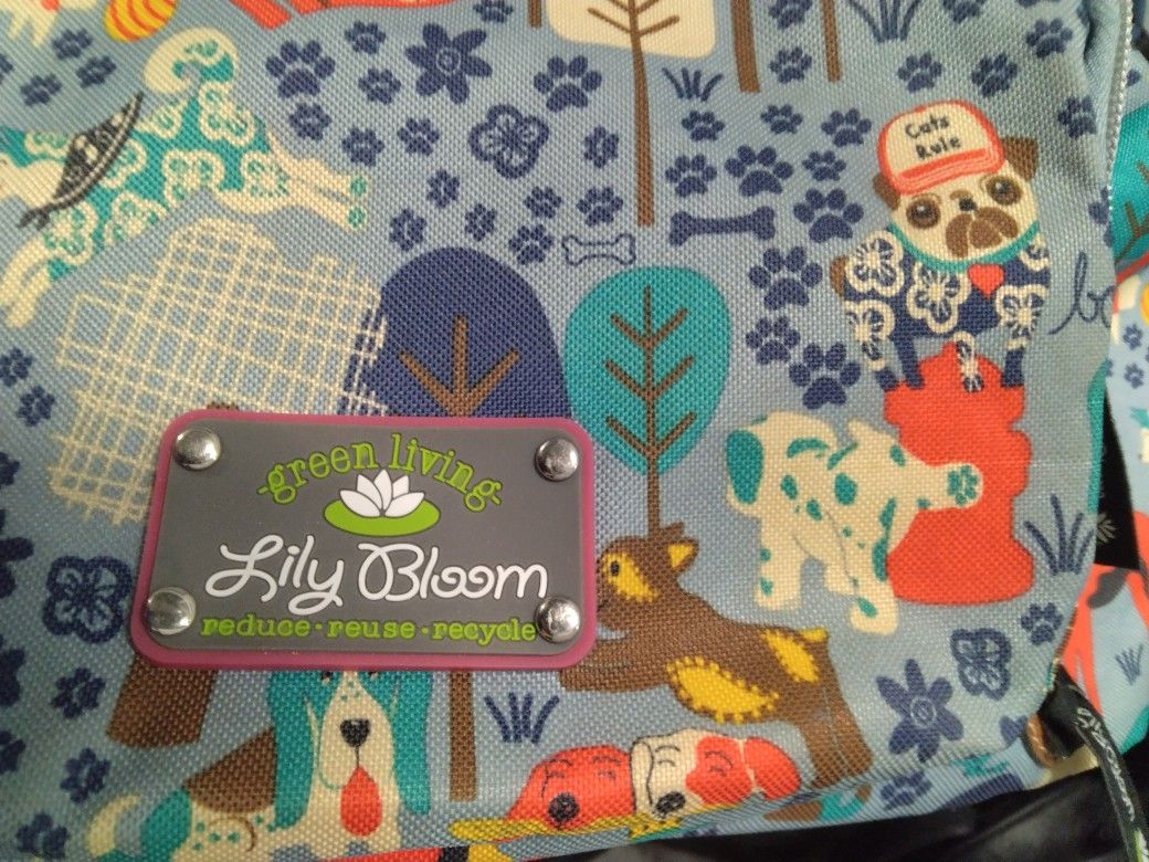 Lily Bloom Who Let Dogs Out Purse 