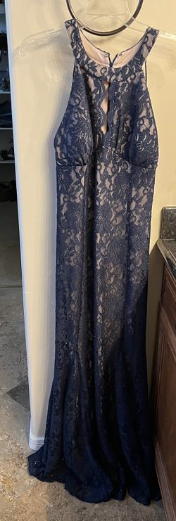 Formal Nightway Dark Blue Dress Size 14P