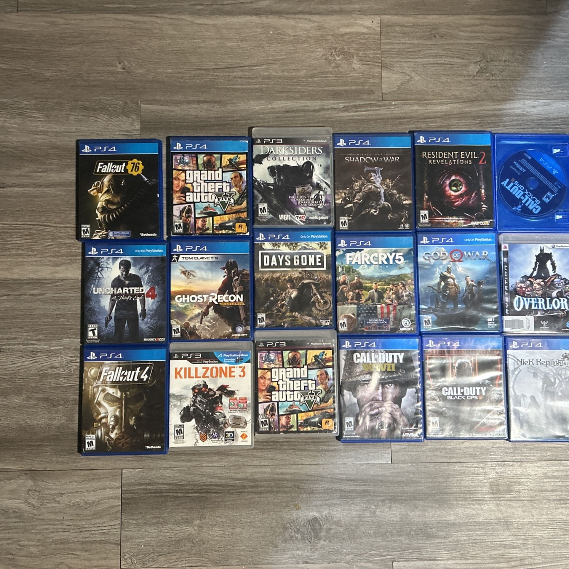 PS4 And PS3 Games