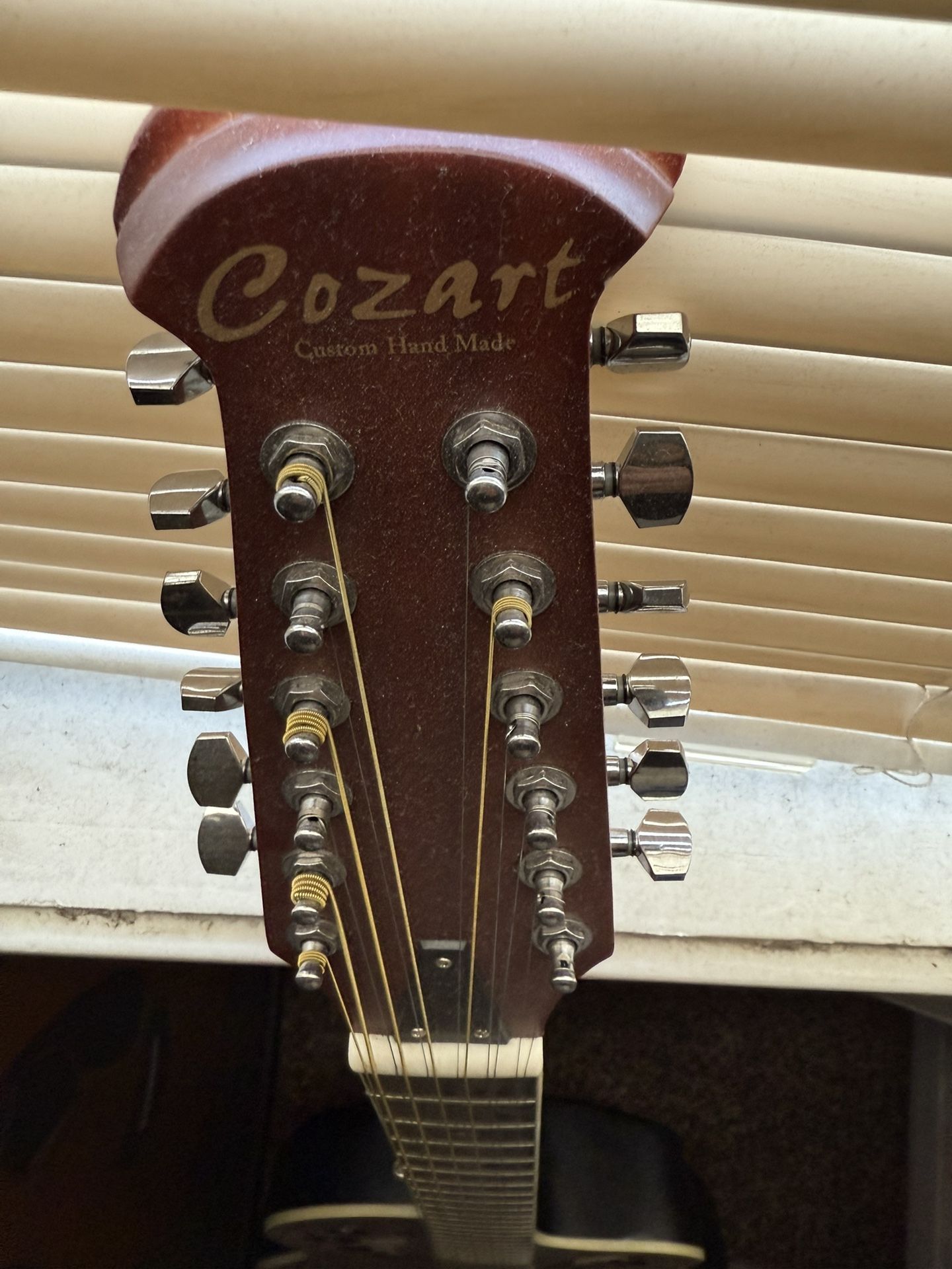 Cozart Custom Hand Made 12-String Acoustic-Electric Guitar