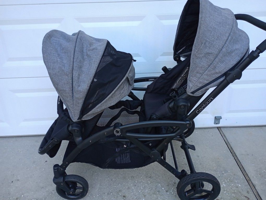 CONTOURS OPTIONS ELITE DOUBLE STROLLER