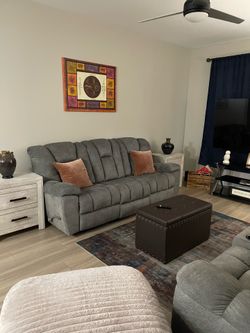 Recliner living room set