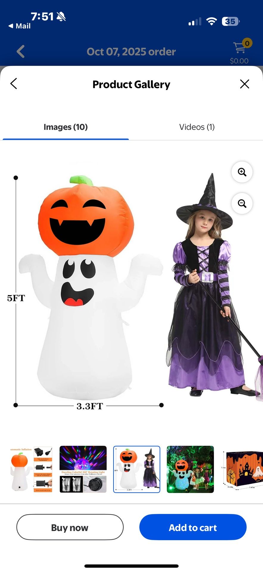 Inflatable Halloween Decoration