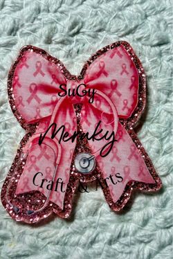 Pink Breast 🎀 Cancer Bow Stethoscope 💕
