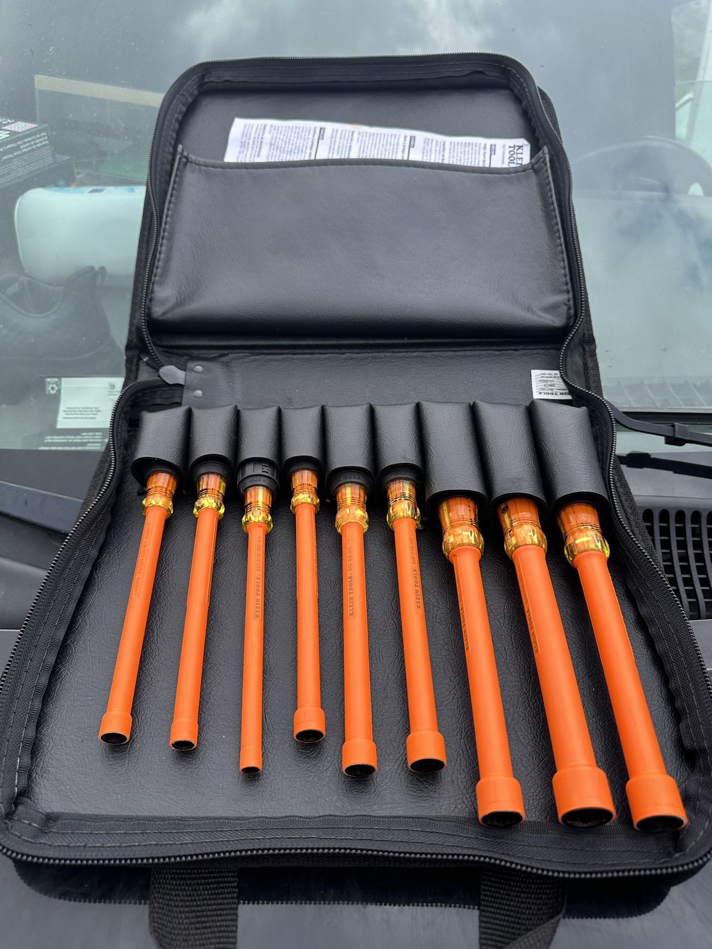 Klein 9pc Insulated Nut Driver Set