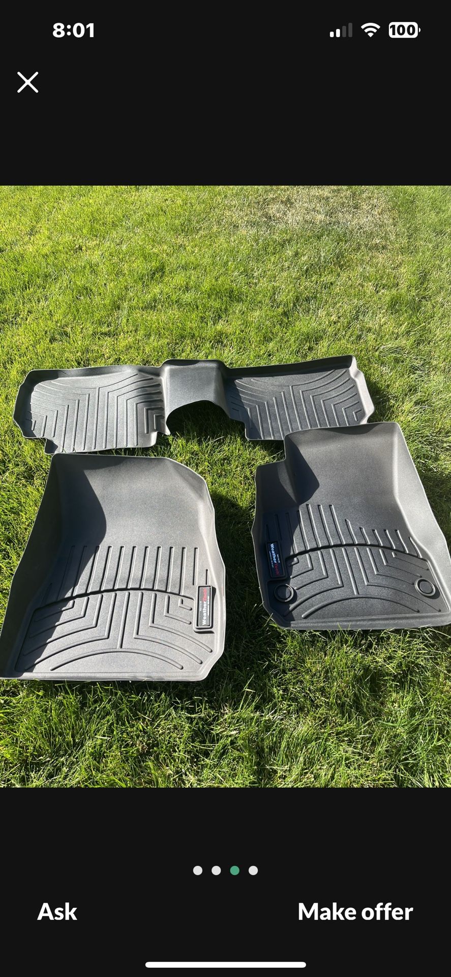 WEATHER TECH MATS … for Sale in Lancaster, CA OfferUp