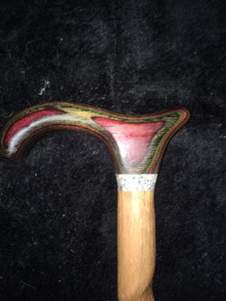 Hand carved cane