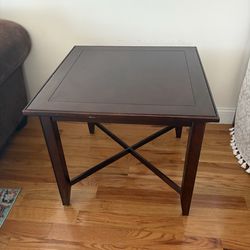 Square Wood Table
