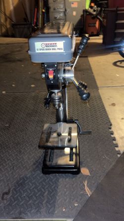 Central Machinery 12 Speed Bench Drill Press