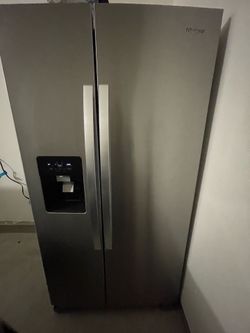 Whirlpool 25 cu ft Side by Side Stainless Steel Refrigerator