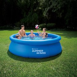 Summer Waves 10x30  Easy Set Pool With Pump Deluxe