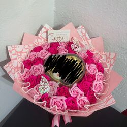 Soap Rose Mothers Day Ramo 