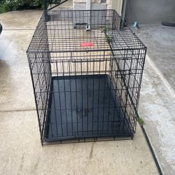 Large 42” Crate Upto 90 Lbs Dogs 