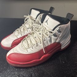 (Good Condition) Jordan Cherry Red 12’s (100% Authentic)