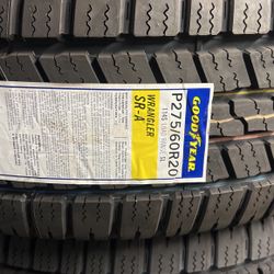 275/60/20 Goodyear Wrangler RSA