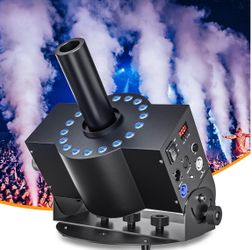 CO2 Jet Machine, 300W CO2 Cannon with LED Lights