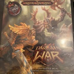 Brand New Warcraft Drums Of War Complete Set 