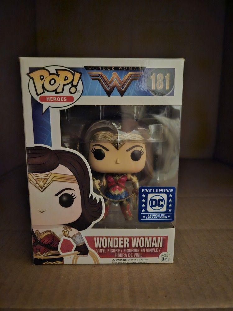 Wonder Woman FunkoPop #181 Action Figure