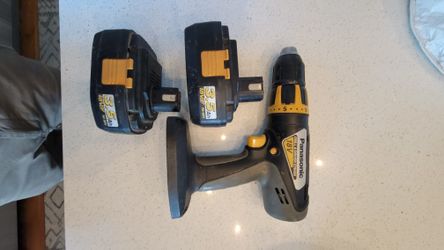 1/2" Drill And Driver With 2 Batteries