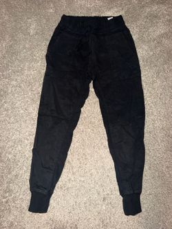 Black Cargo Jogger Pants