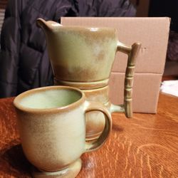 Water Pitcher & Mug