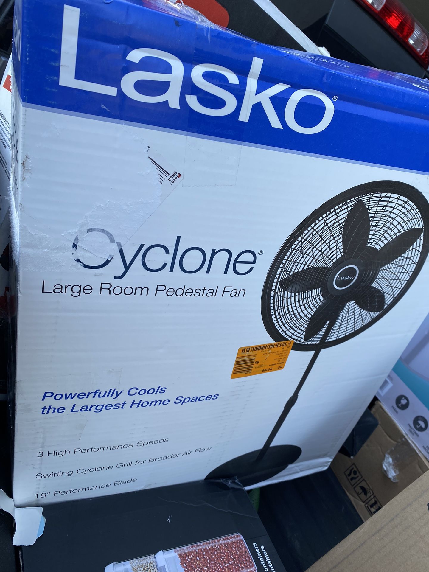 Lasko - Cyclone Powerful Stand Fan