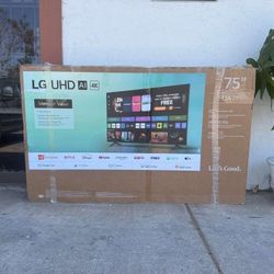 75” Lg smart 4k led Uhd tv 