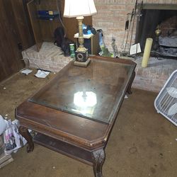 Wooden, coffee table. $275