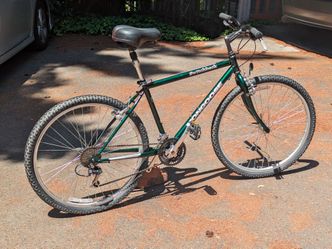 1990's Mongoose Switchback Bicycle Tange Chromoly 15.5" Frame, Aryaya Rims