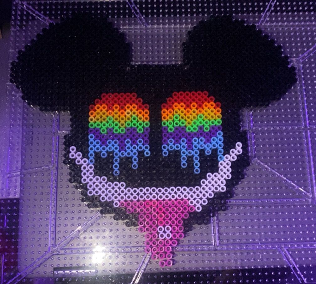 Mickey Mouse Perler Bead