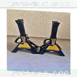 the clearly Guardian Jack Stands Double 2 Ton Safety Protection