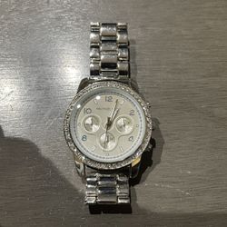 Micheal Kors Stainless Steel Silver Fashion diamonds