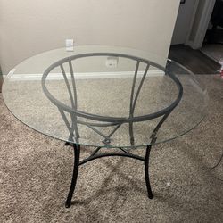 Glass table