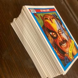Random 1990 Marvel universe Cards