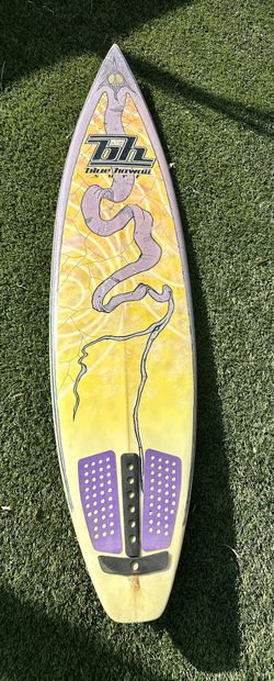90’s Old School Blue Hawaii Surfboard