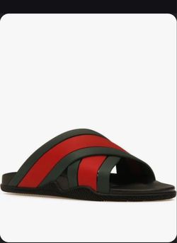 Brand Name  Luxury Stripe Men Sandal