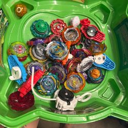 Beyblades And Stadium 