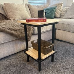 Handmade steel coffee table