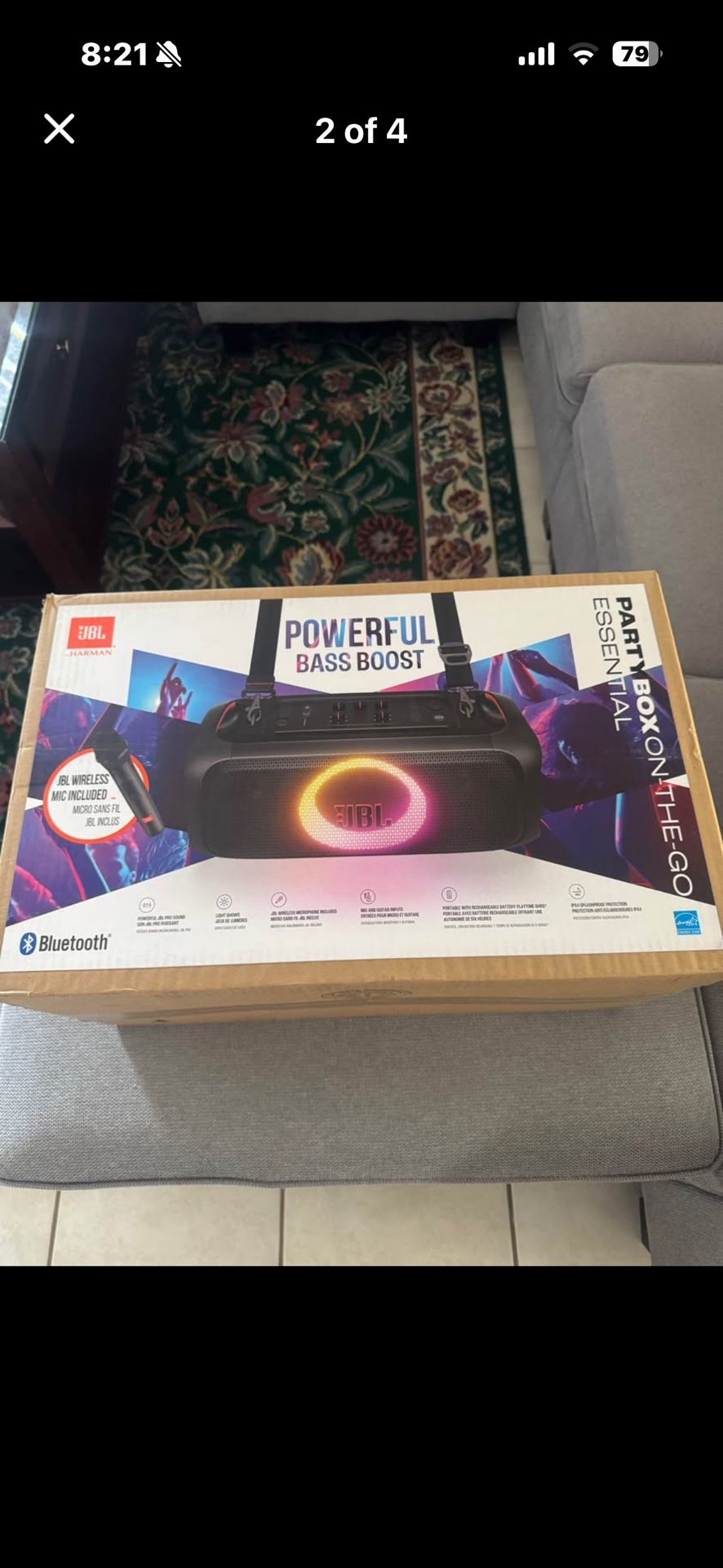 JBL PartyBox On-The-Go Essential speaker