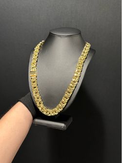 14K Gold filled chino link chain