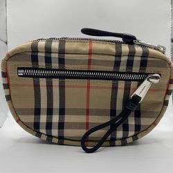 Authentic Burberry Cannon Bum Bag - Archive Beige