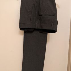Semi New Men's Suit Size 44 R Pants Size 34 Waist By 32 Long Slim Fit  Make Offer 