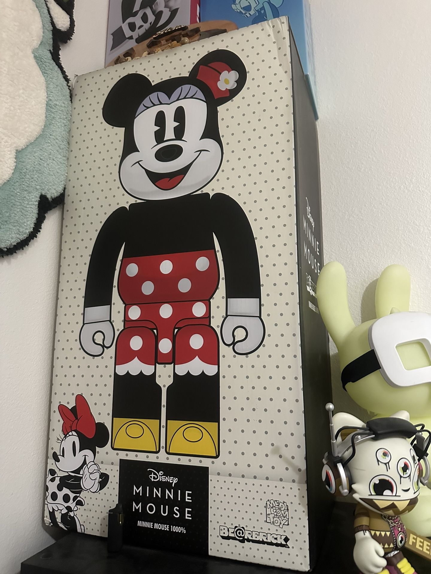 1000% Bearbrick Minnie Mouse Collectible