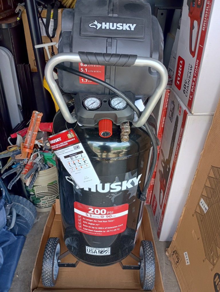 Husky 27gal Air Compressor 