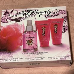 Ed Hardy For Women Fragrance Set $12 New