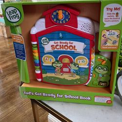 Leapfrog Tad’s Get Ready For School Book