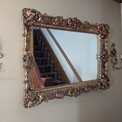 Wall Art : Mirror And Candle Holder 