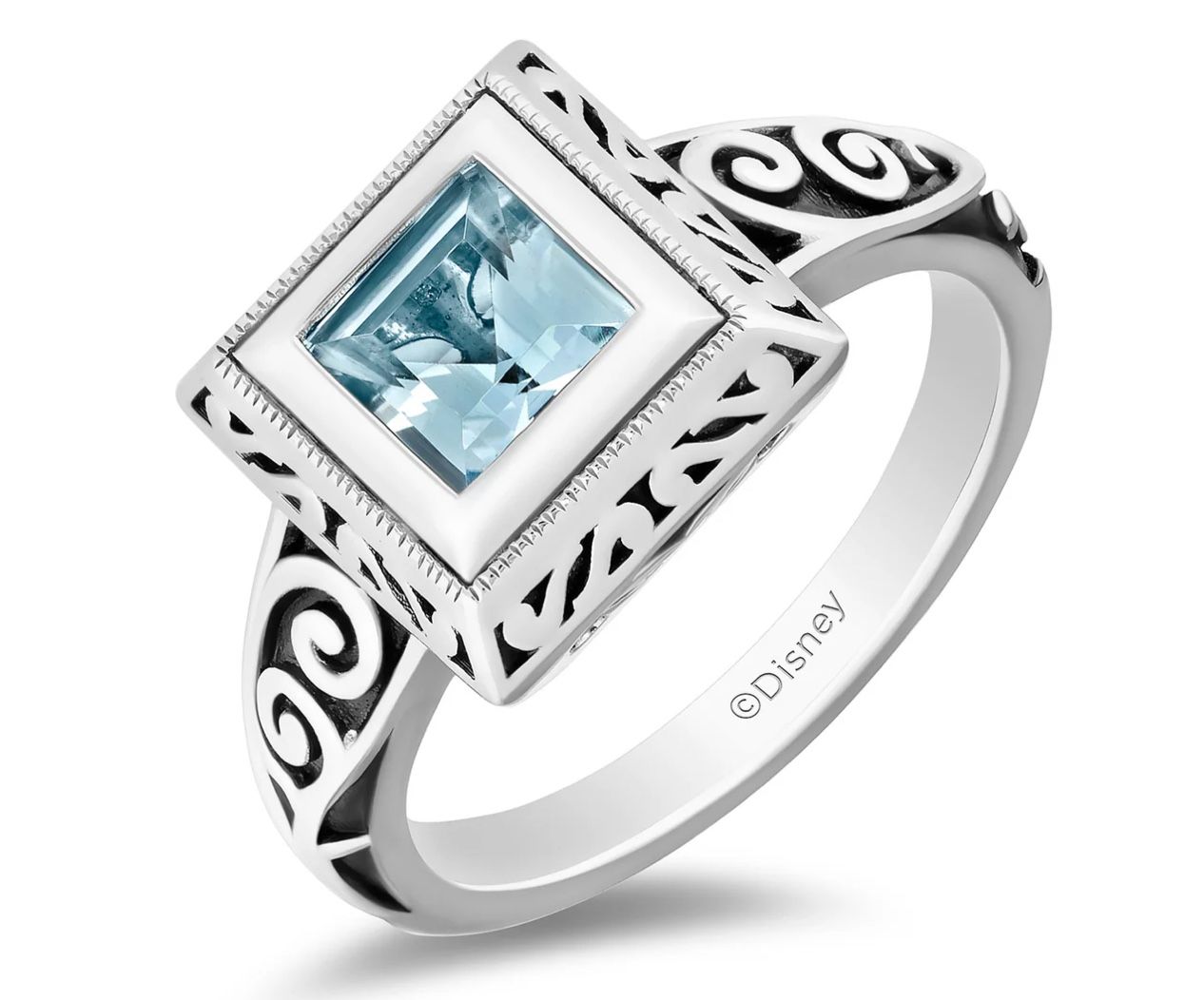 Little Mermaid Engagement Ring 