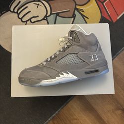 Jordan 5 Wolf Grey multiple sizes
